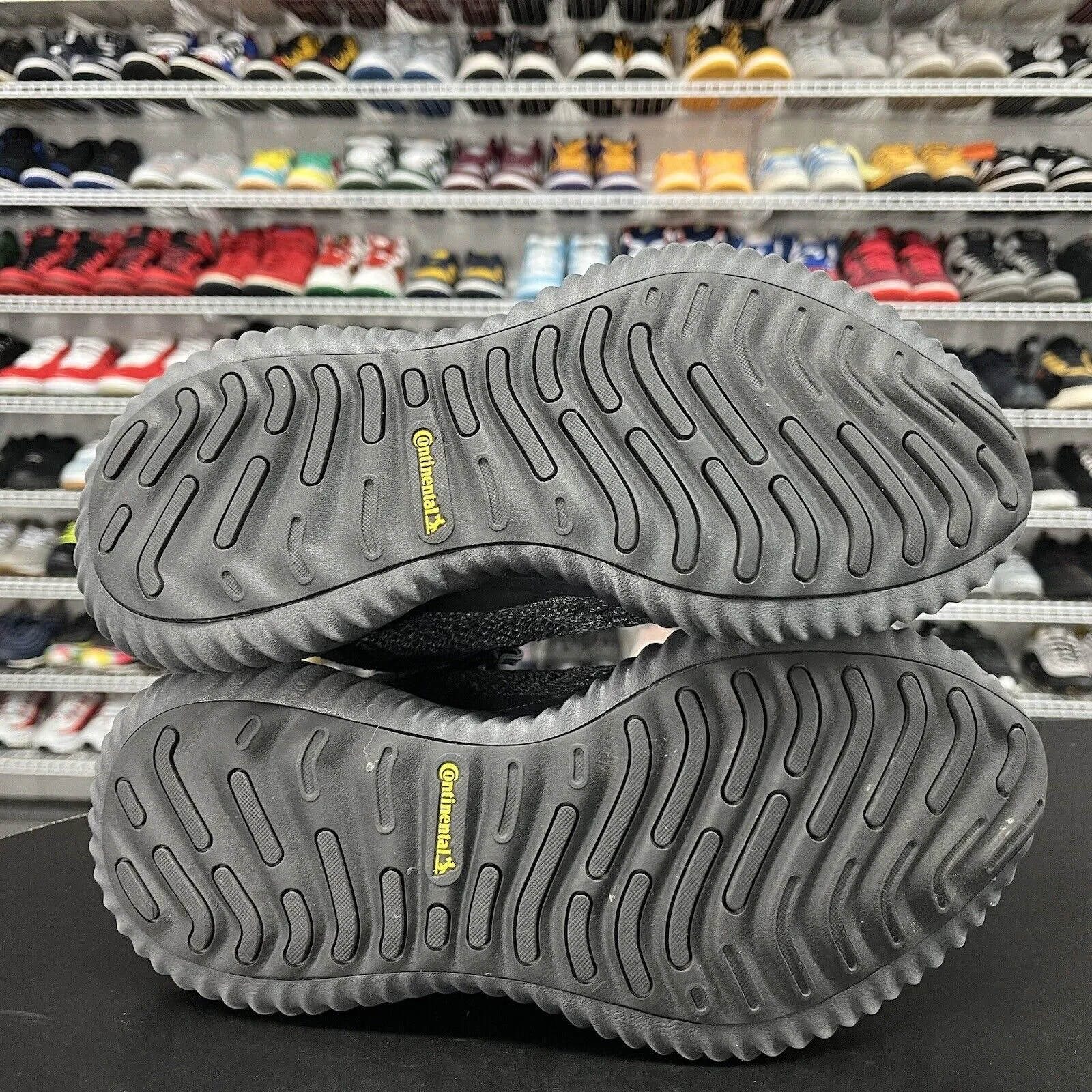 Adidas Mens Alphabounce Beyond Carbon Gray AQ0573 Mens Size 8 No Insoles