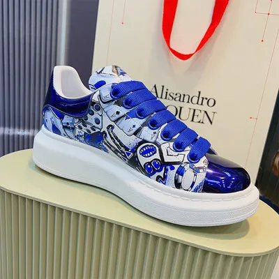 ALEXANDRO MOQUEN GRAFFITI CAMO CHUNKY SOLE UNISEX SNEAKER
