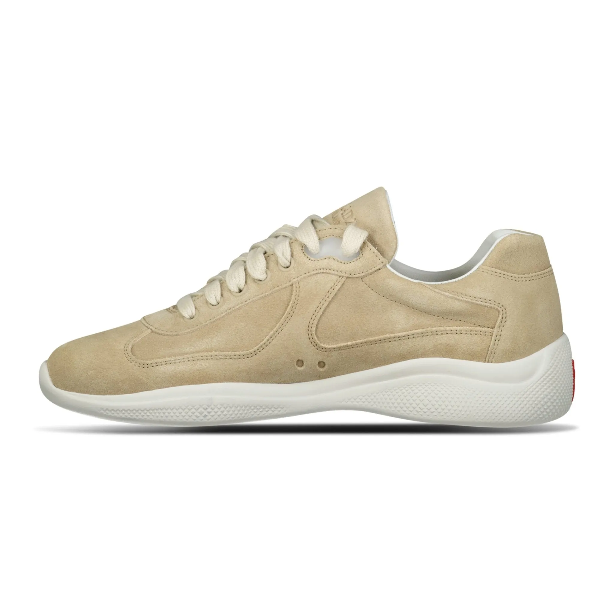 America's Cup Beige Suede trainers