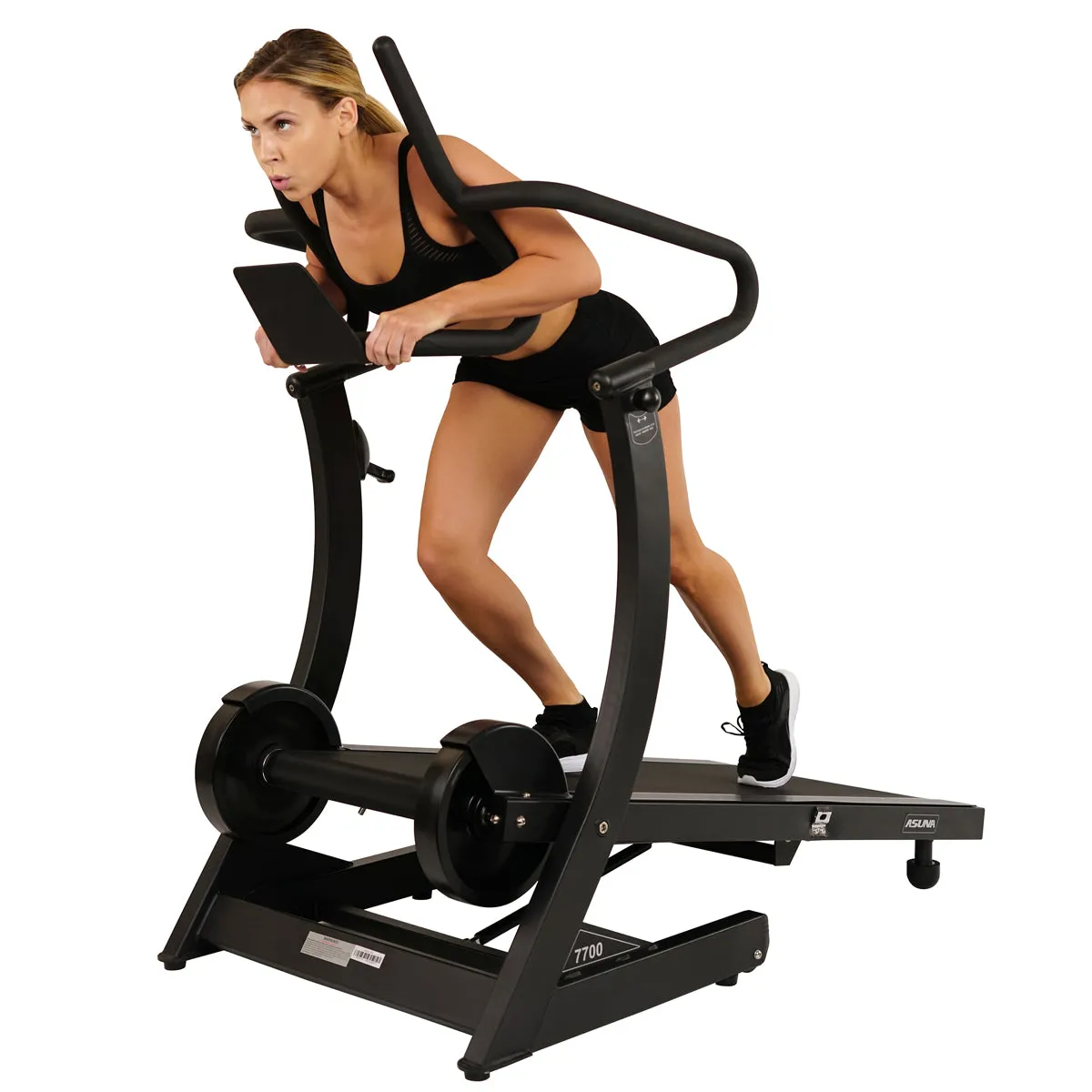 Asuna Heavy Duty Manual Treadmill w/ Incline, 400 LB High Weight Capacity