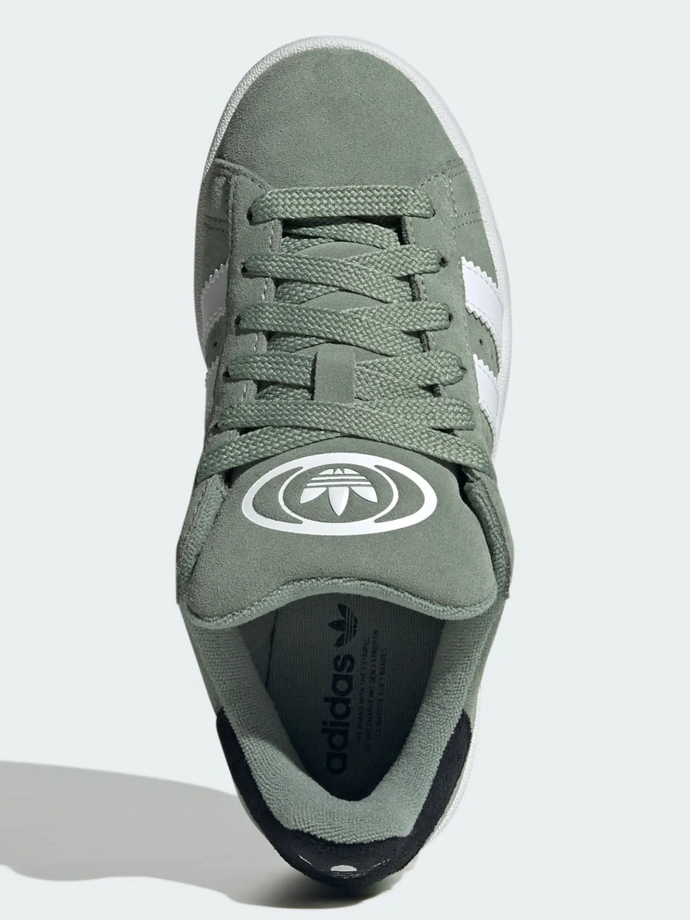Campus 00S Silver Green/White/Gum Shoes (Kids)