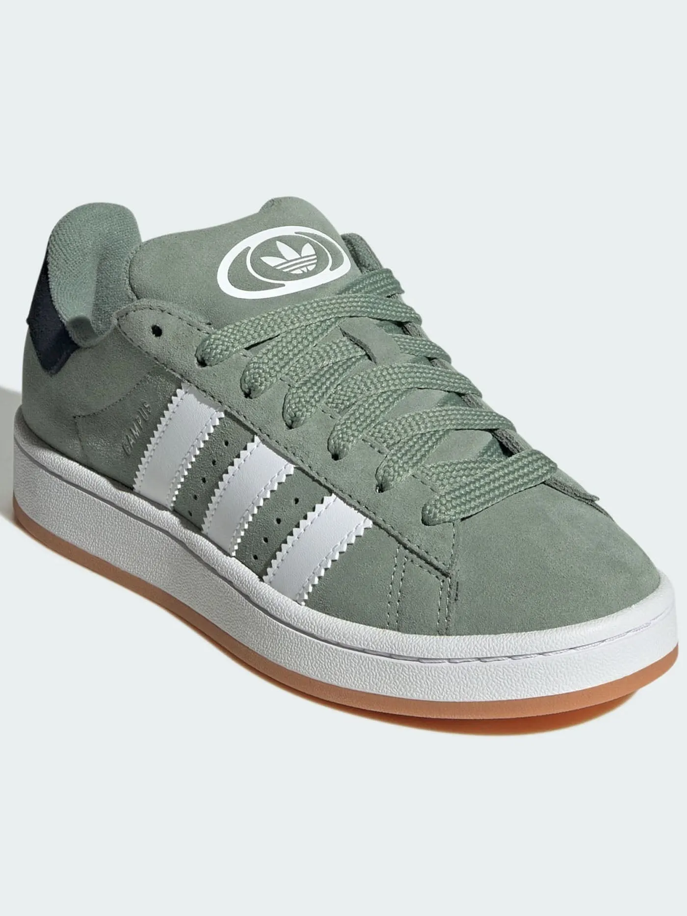 Campus 00S Silver Green/White/Gum Shoes (Kids)