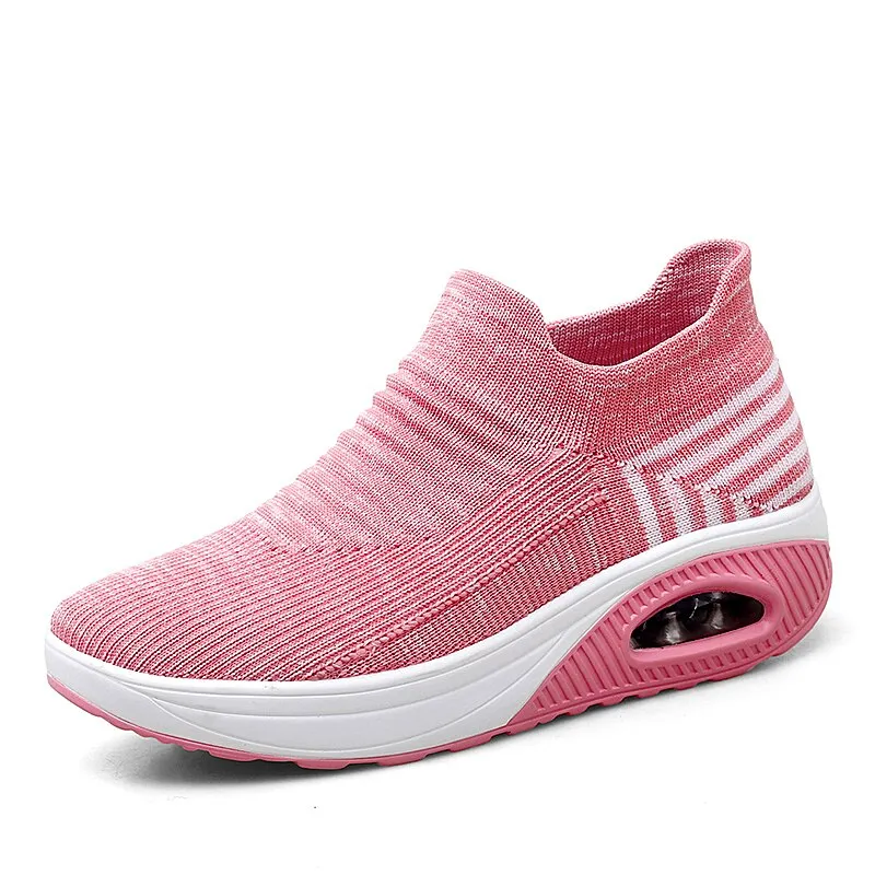 Comelyy Fashion Casual Breathable Mesh Vulcanized Shoes