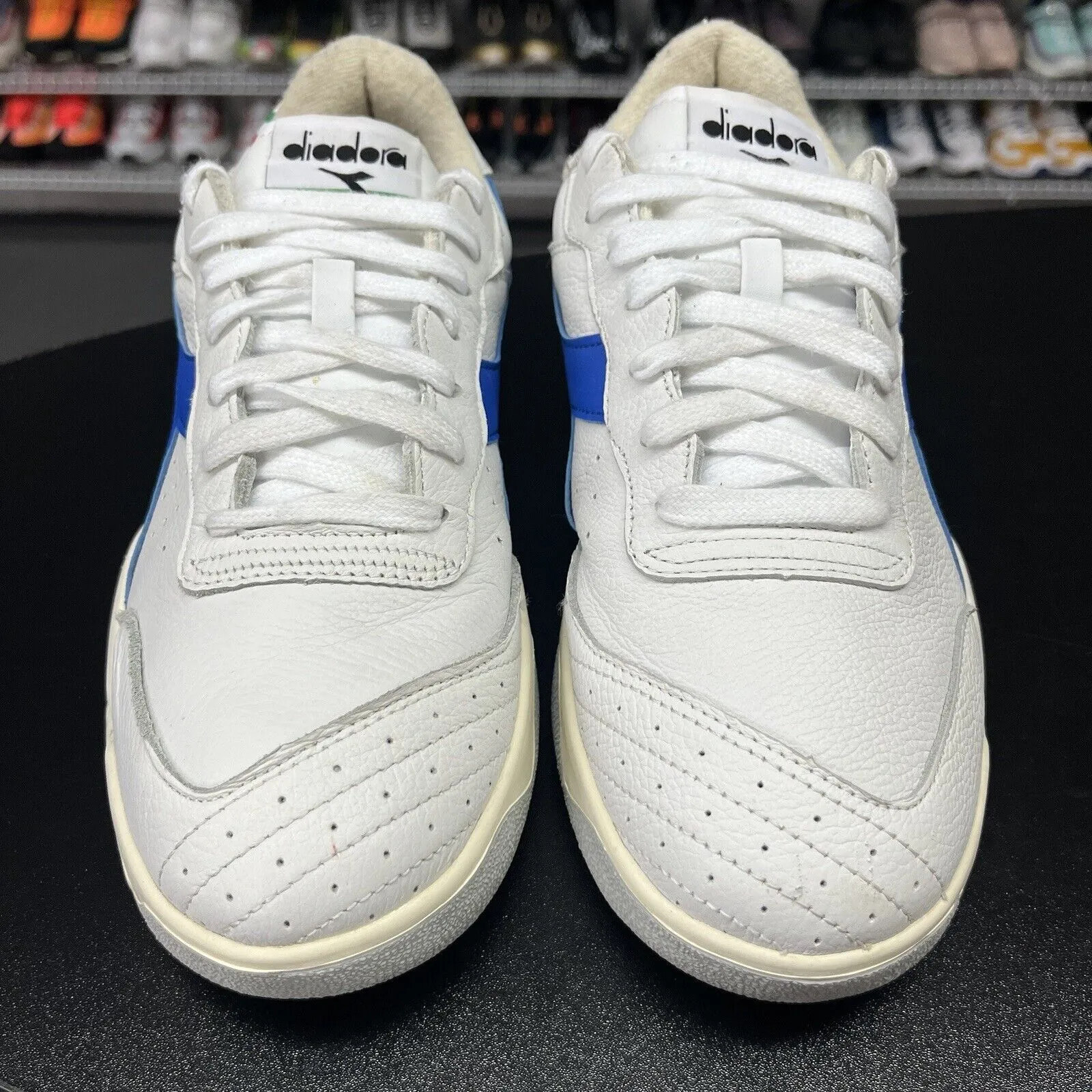 Diadora Unisex Maverick HOC C0897 White Casual Shoes Sneakers US Men's Size 9