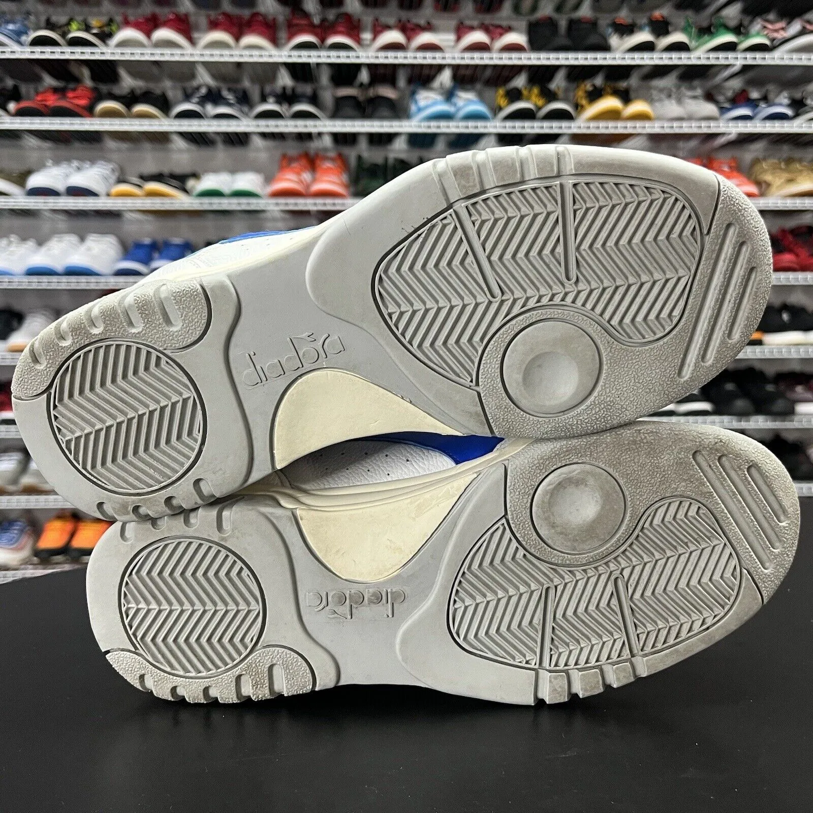 Diadora Unisex Maverick HOC C0897 White Casual Shoes Sneakers US Men's Size 9