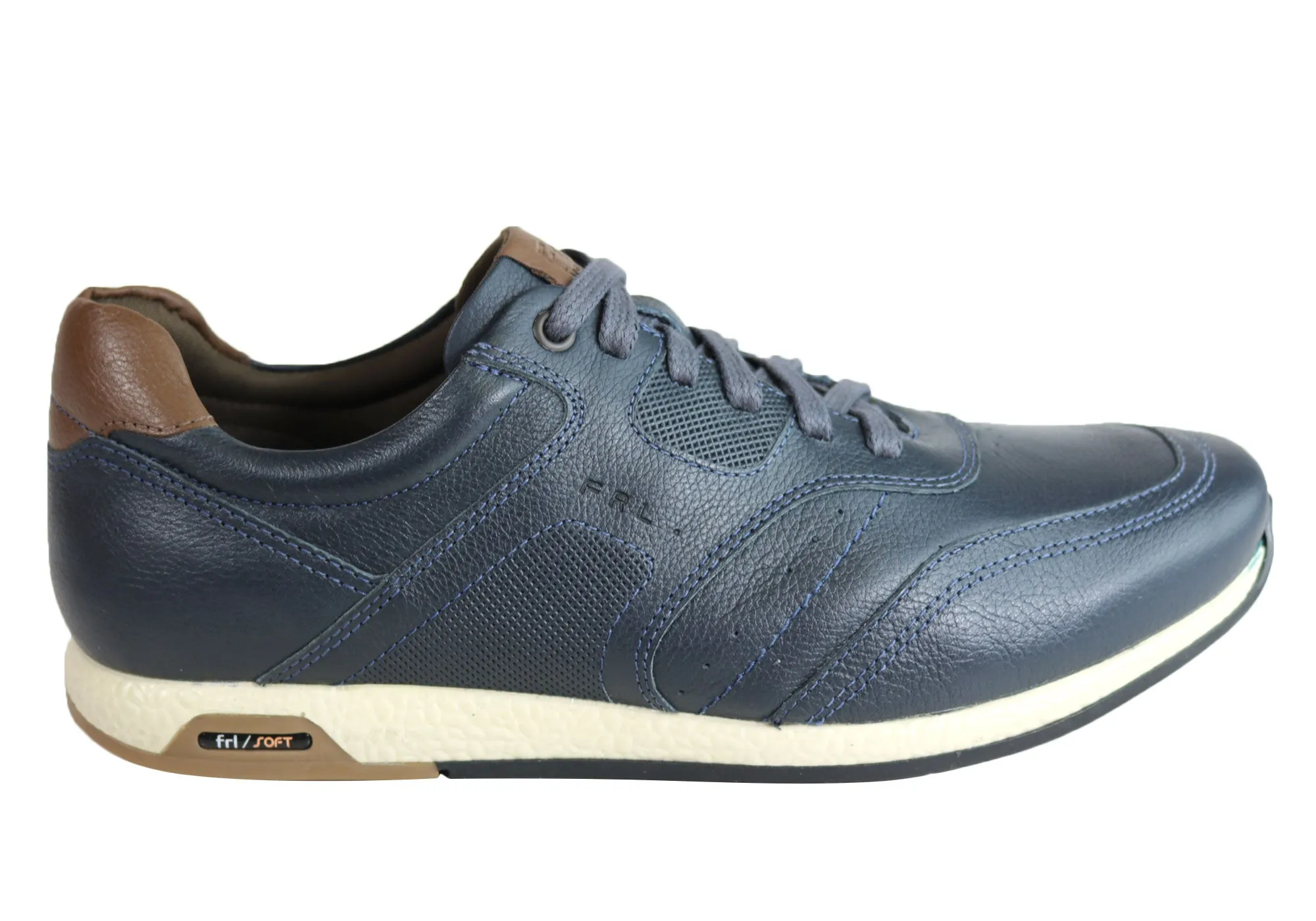Ferricelli Phil Mens Leather Comfortable Casual Shoes Made In Brazil