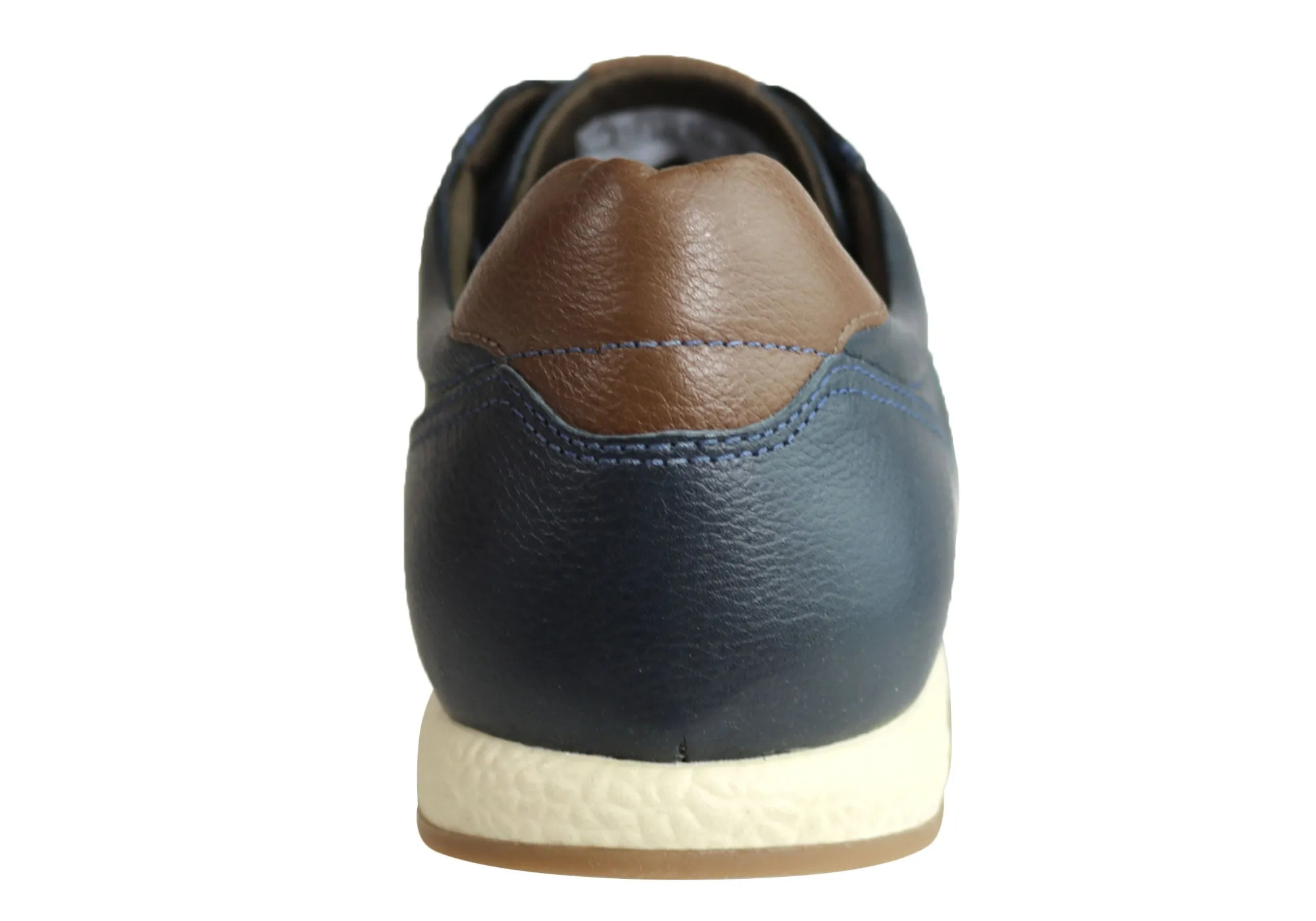 Ferricelli Phil Mens Leather Comfortable Casual Shoes Made In Brazil