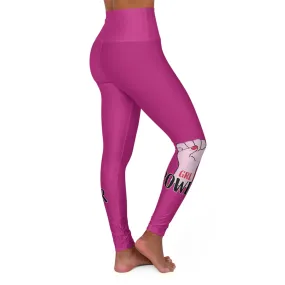Girl Power High Waisted Yoga Leggings