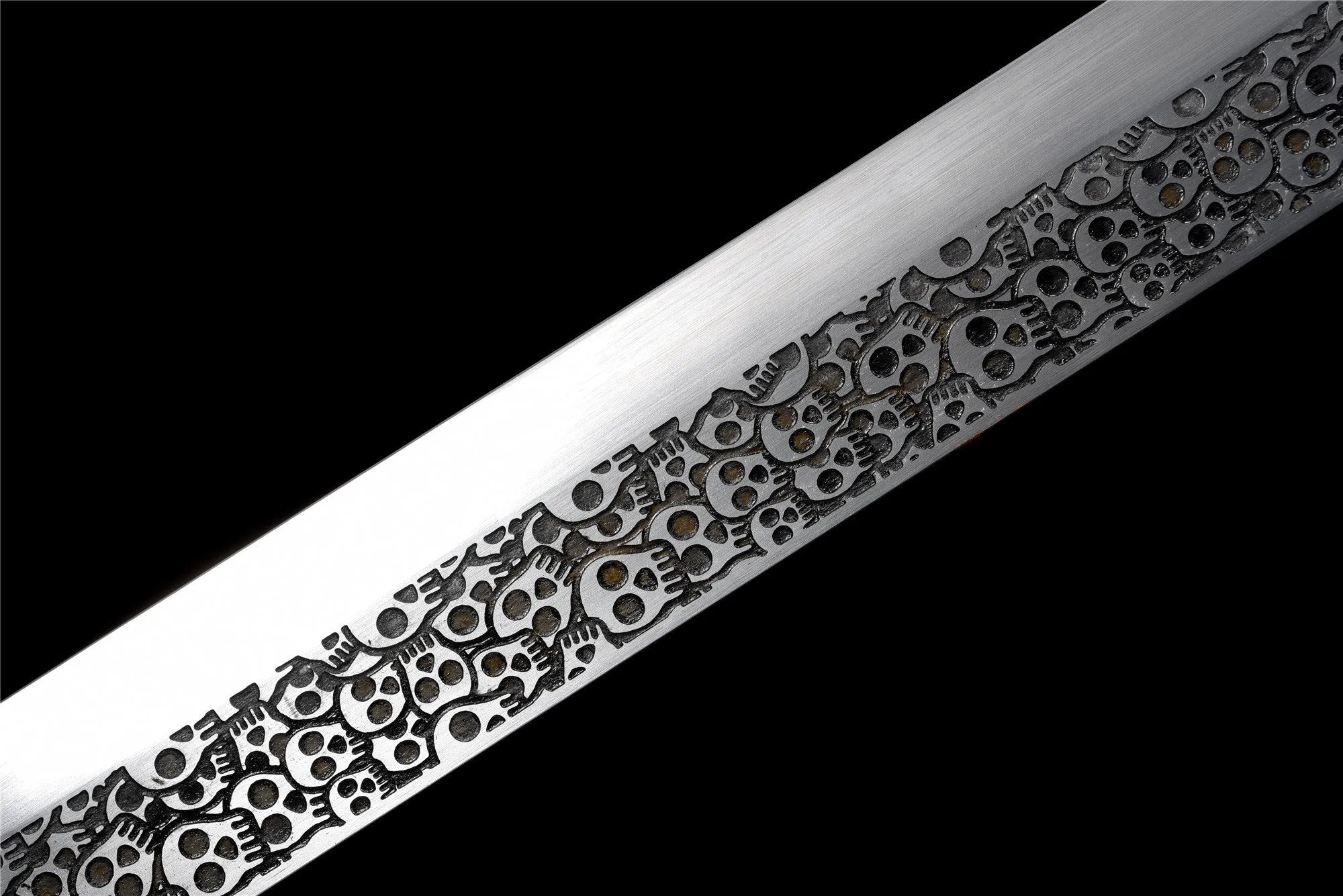 Handmade Manganese steel Chinese Sword With Red Sheath#1342