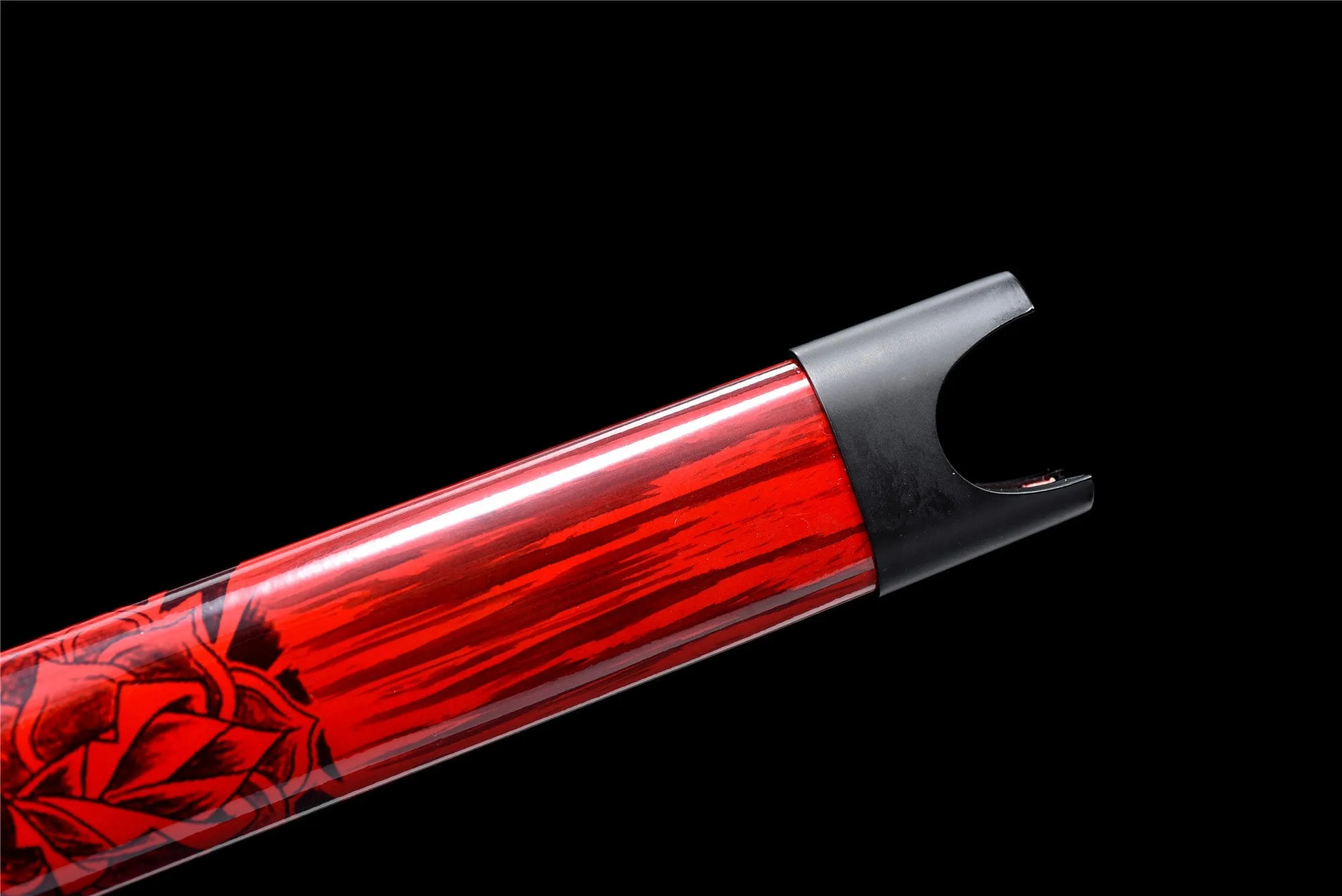 Handmade Manganese steel Chinese Sword With Red Sheath#1342