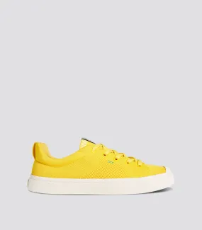 IBI Low Sun Yellow Knit Sneaker Women