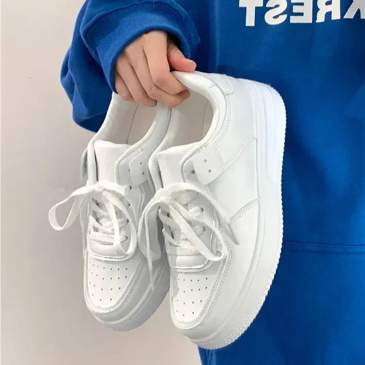 Isolde - Classic White Sneakers for Women