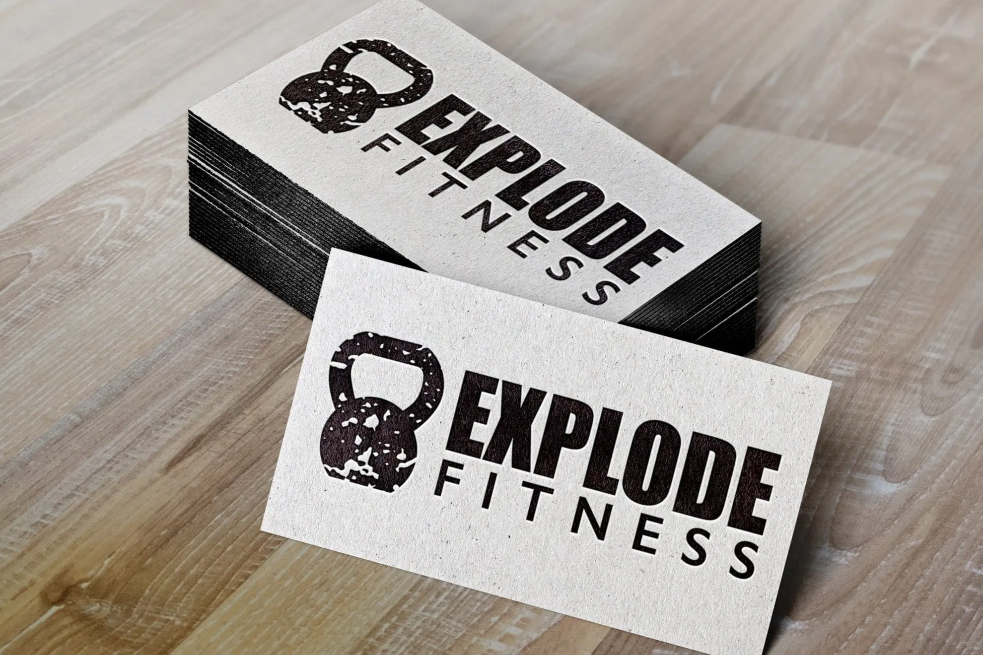 Logo Design - Fitness Logo | Gym Logo | Fitness Training Logo | Kettle Bell Logo