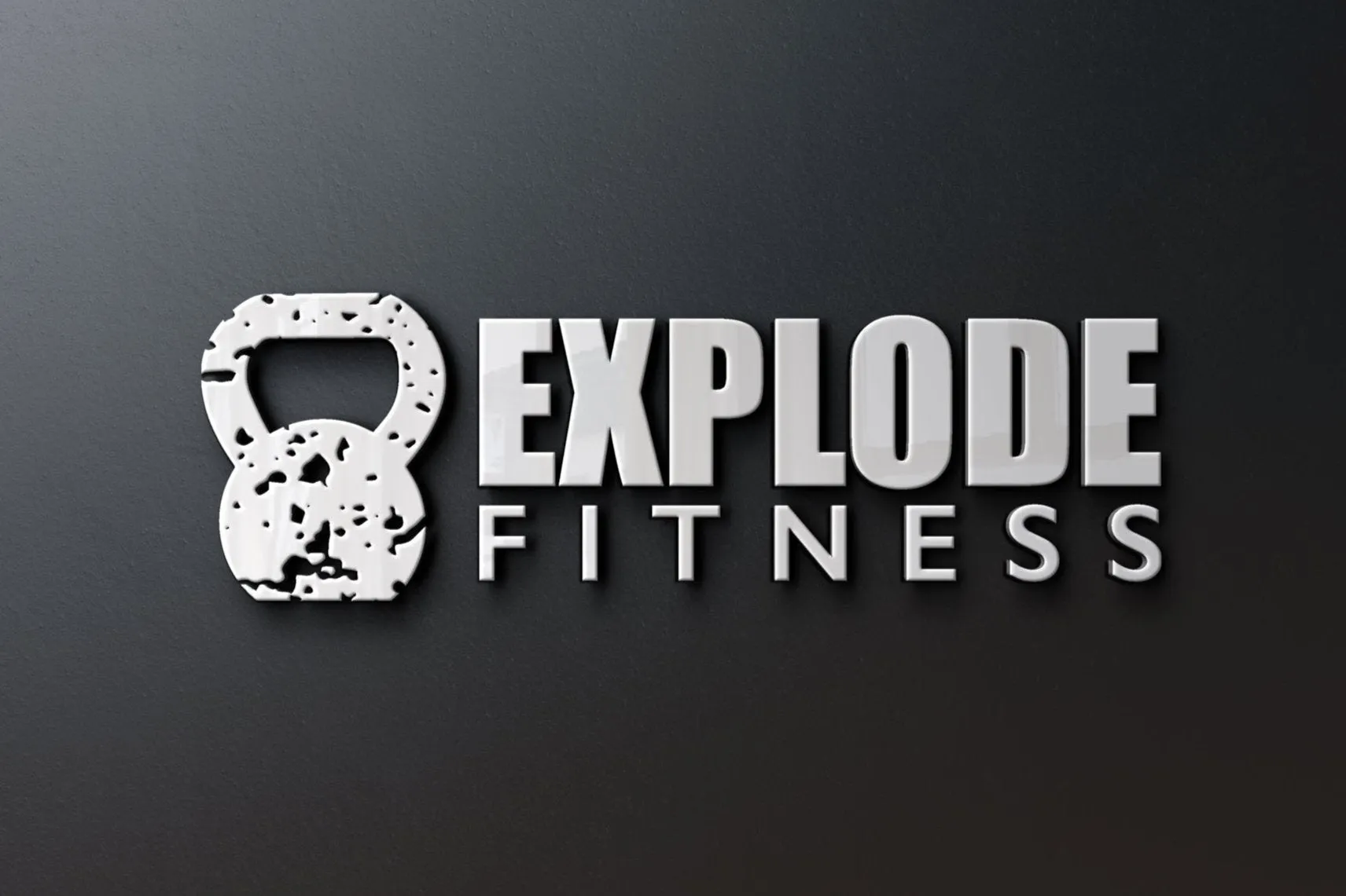 Logo Design - Fitness Logo | Gym Logo | Fitness Training Logo | Kettle Bell Logo