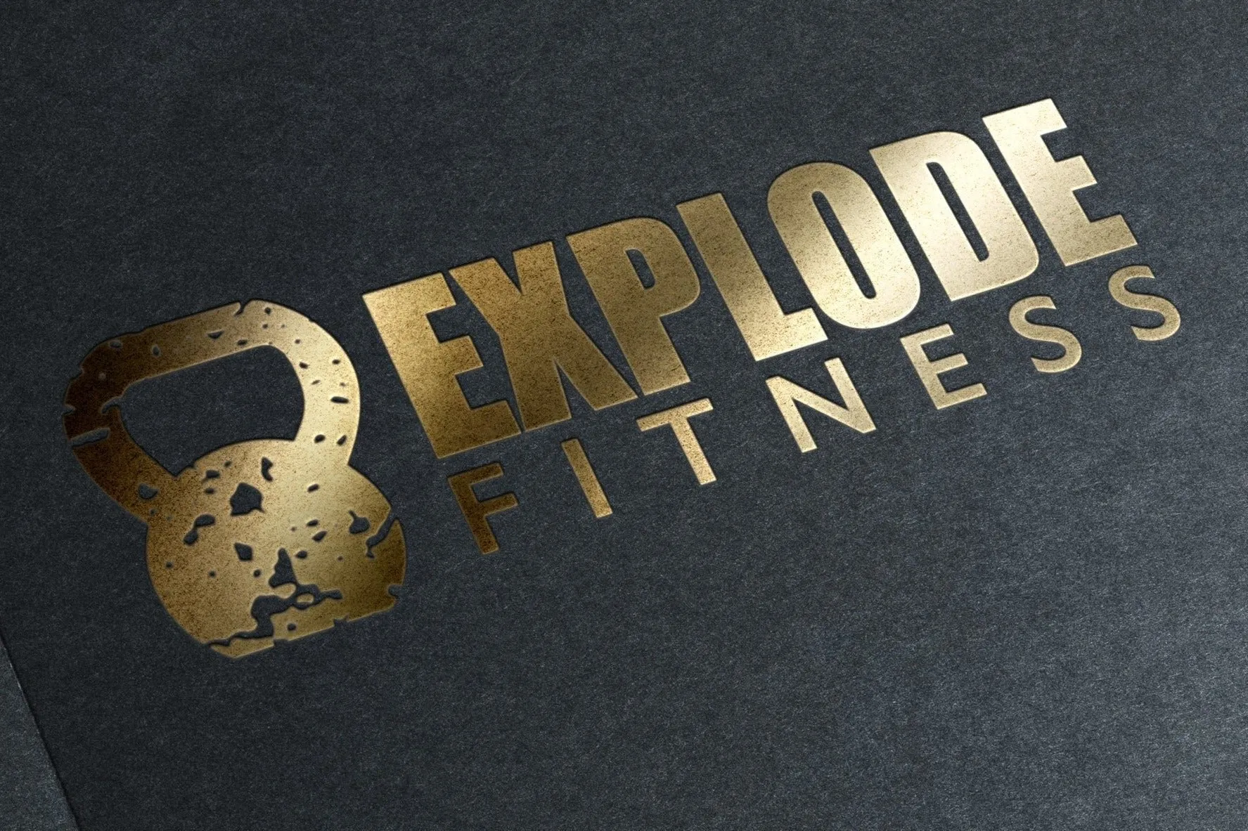 Logo Design - Fitness Logo | Gym Logo | Fitness Training Logo | Kettle Bell Logo