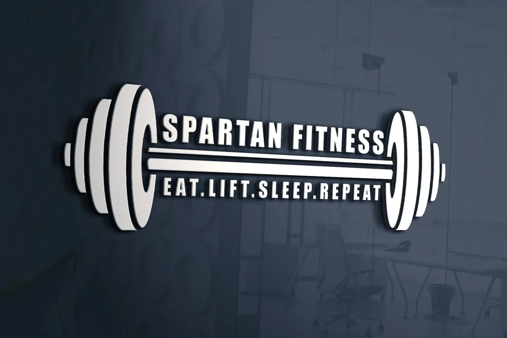 Logo Design - Fitness Trainer Logo | Personal Trainer Logo | Gym Logo | Fitness Design | Barbell Logo
