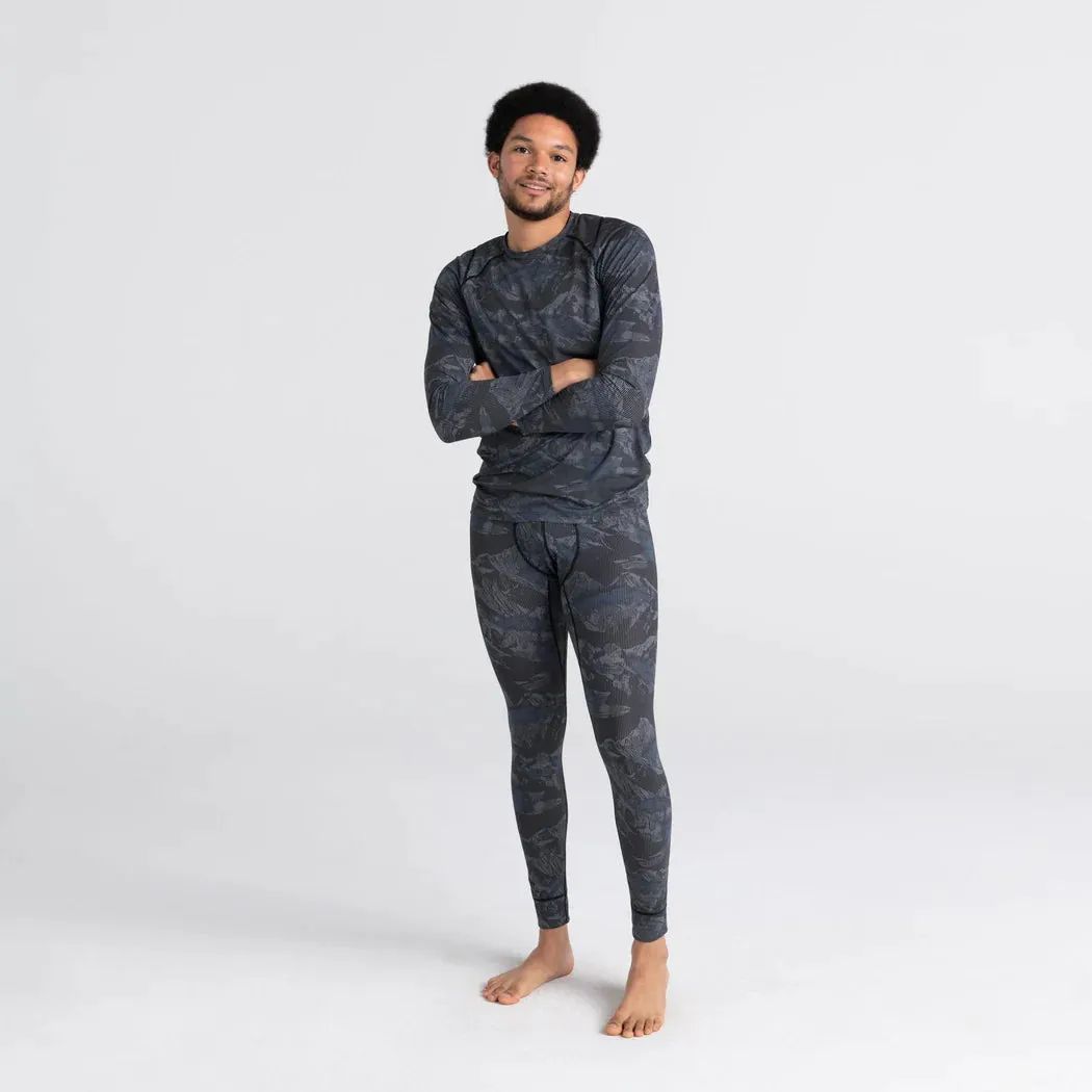 Long John Saxx Quest QUICK DRY MESH Navy Mountainscape