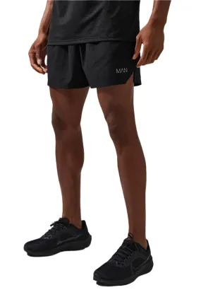 MAN ACTIVE LOGO 5" SHORT
