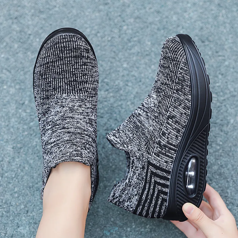 Nanccy Breathable Casual Outdoor Light Weight Walking Sneakers