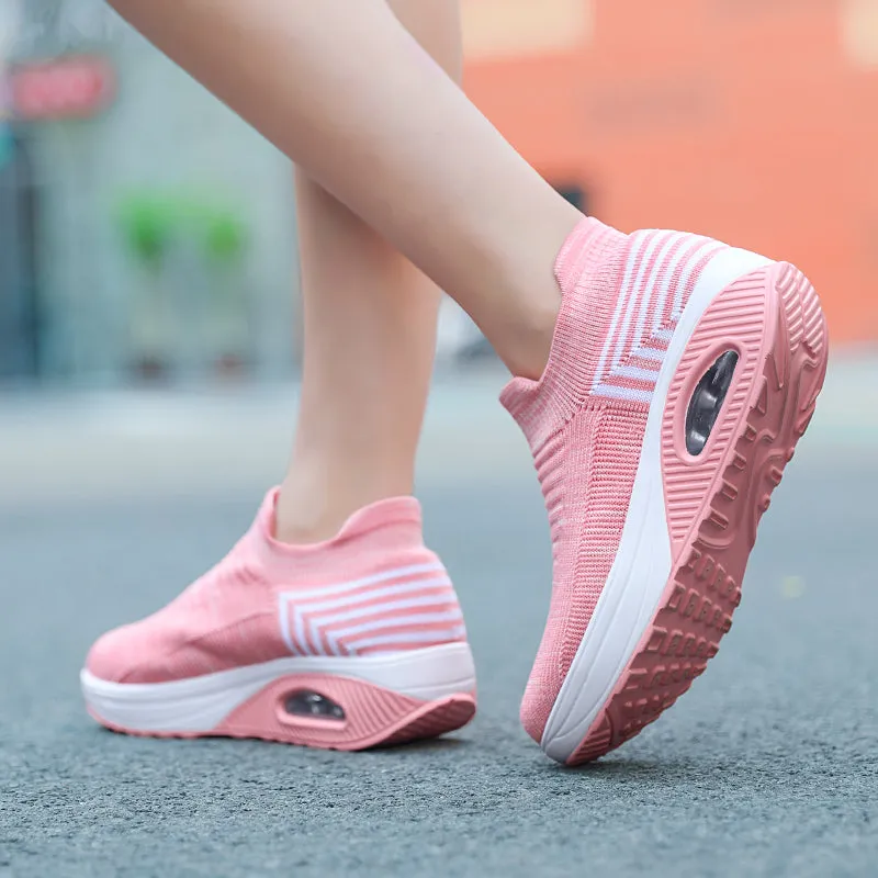 Nanccy Breathable Casual Outdoor Light Weight Walking Sneakers