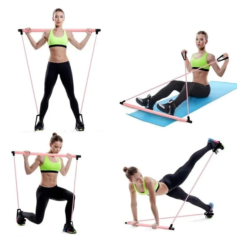 New Fitness Yoga Pilates Bar Stick Crossfit