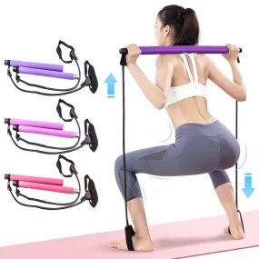 New Fitness Yoga Pilates Bar Stick Crossfit