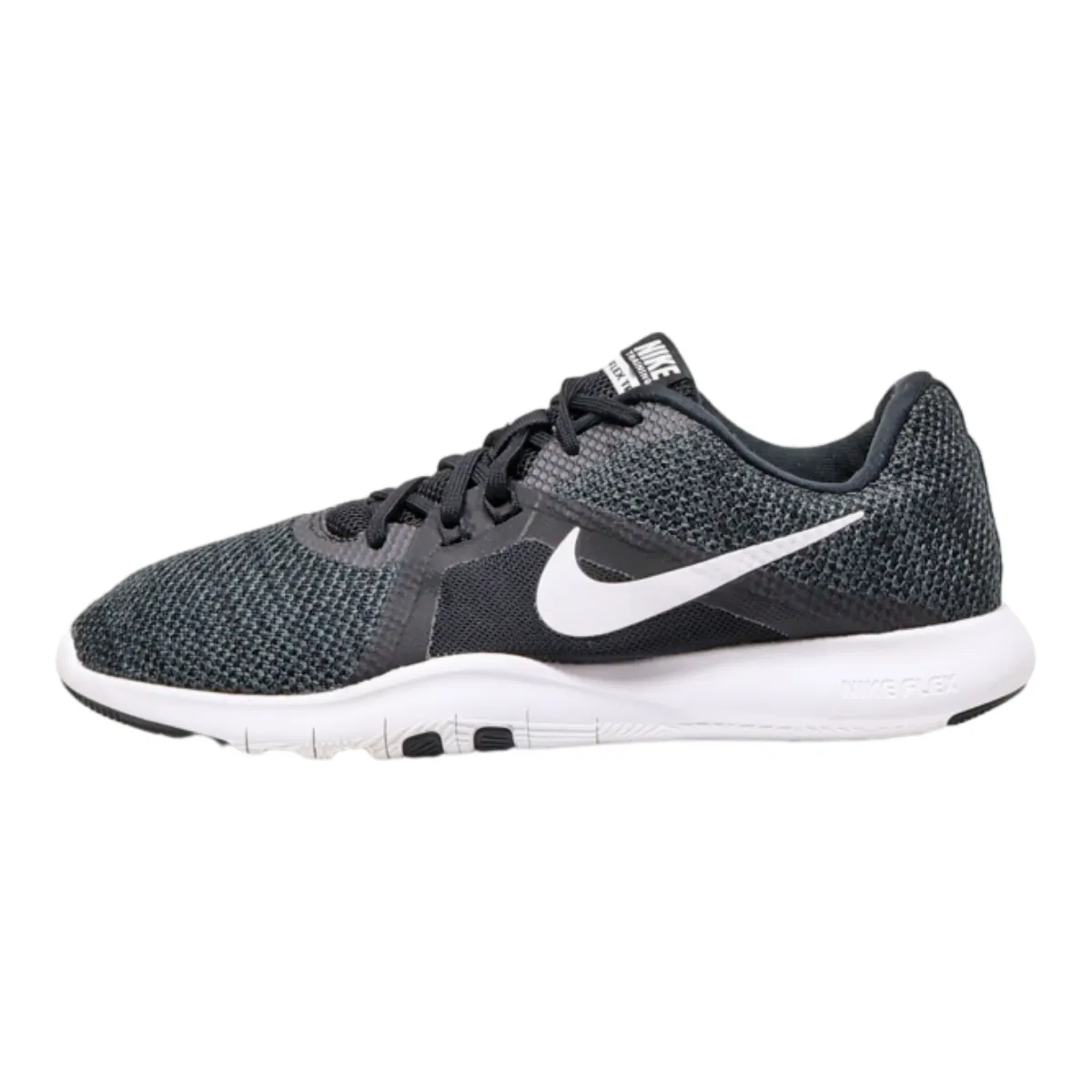 NIKE Flex Trainer 8 Sneaker Black Synthetic Womens UK 7