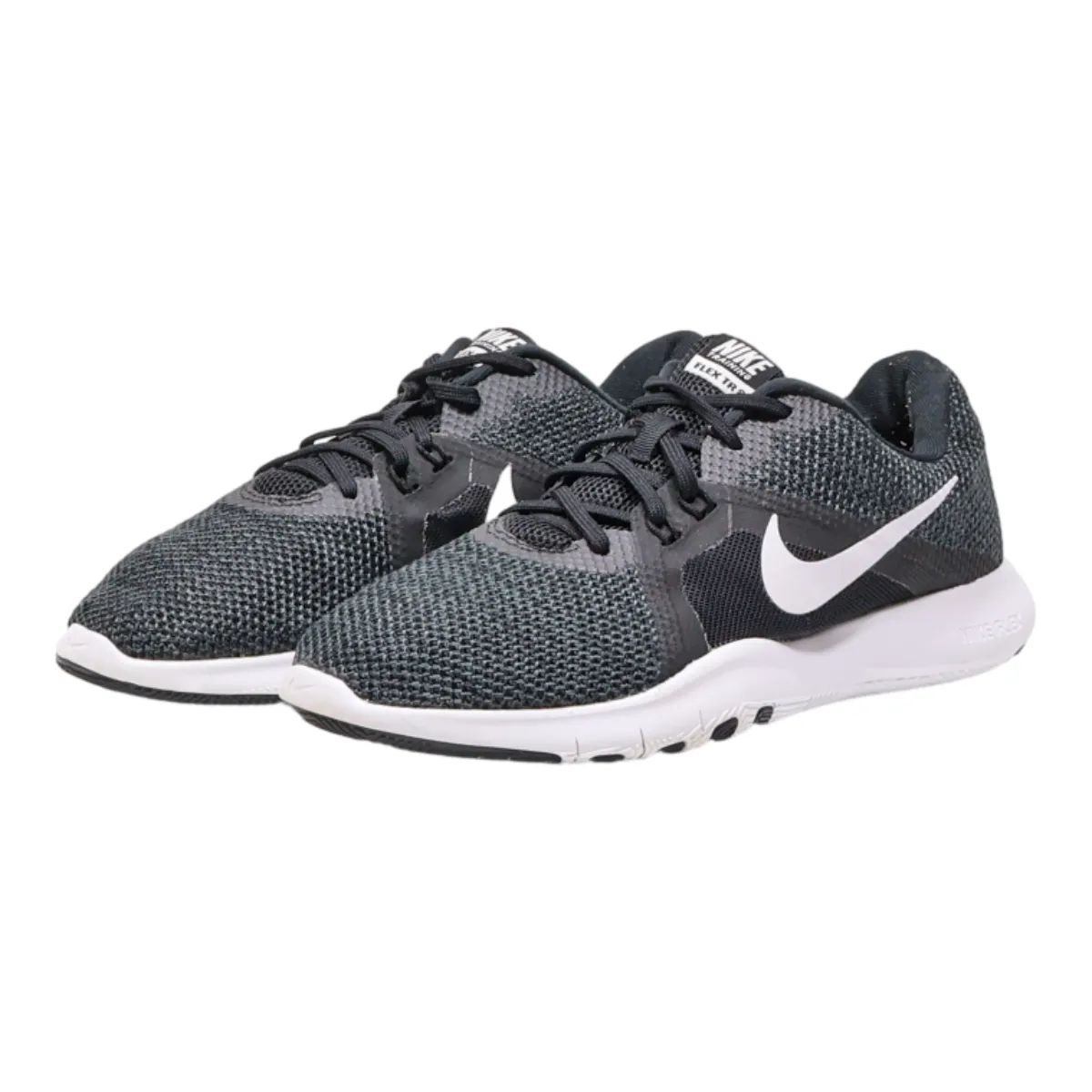 NIKE Flex Trainer 8 Sneaker Black Synthetic Womens UK 7