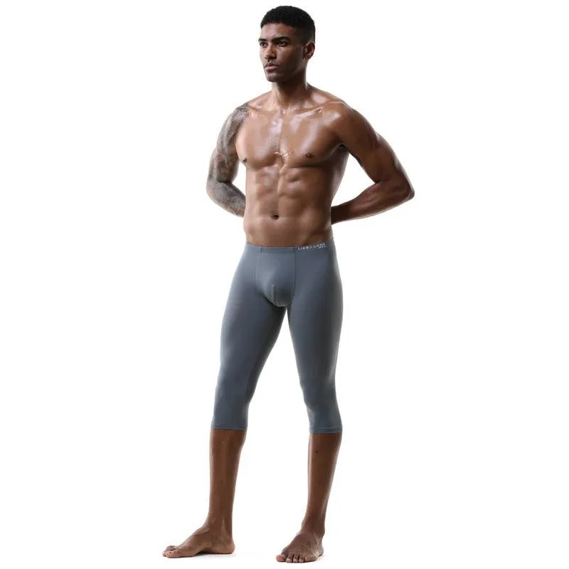 Over-the-knee Midriff Gym And Running Exercise Bottoms