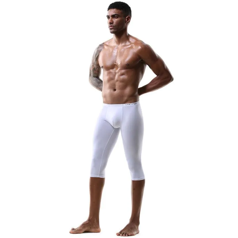 Over-the-knee Midriff Gym And Running Exercise Bottoms