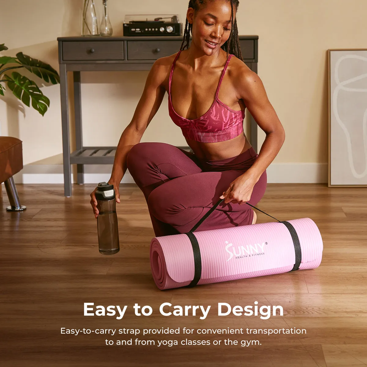 Premium 1/2-Inch Extra Thick Exercise Yoga Mat