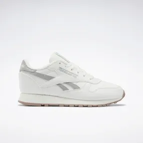 Reebok Footwear Women CLASSIC LEATHER SHOES CHALK/PUGRY3/TAUPE