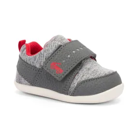 Ryder First Walker Shoe - Gray Jersey by See Kai Run
