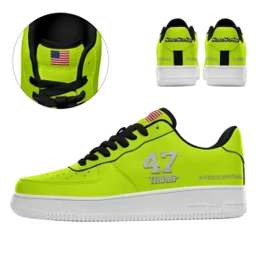 Unique Gift,Personalized Trump 47 Sneakers, Custom Stylish Shoes, Comfortable Unisex Shoes