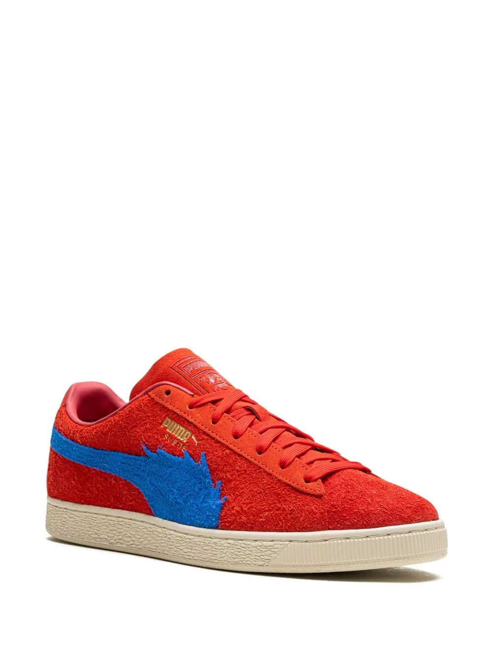 x One Piece Suede "Buggy" sneakers