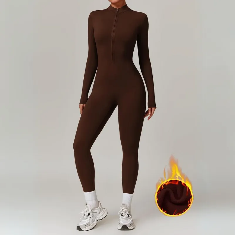 Zip Up Jumpsuit For Outdoor Adventures