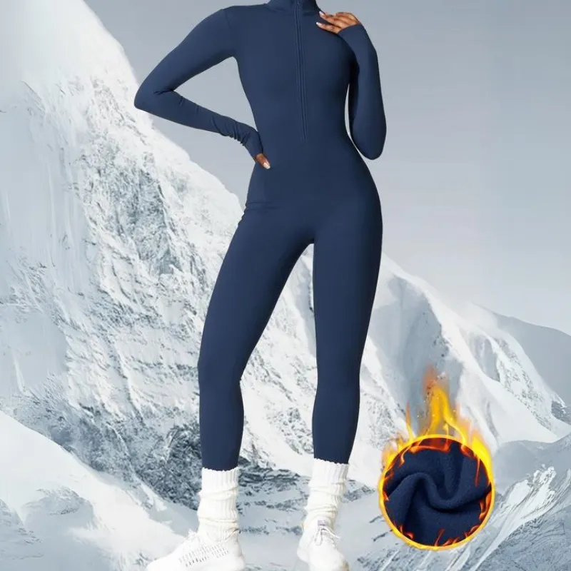 Zip Up Jumpsuit For Outdoor Adventures
