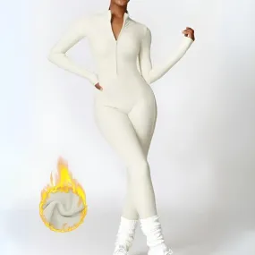 Zip Up Jumpsuit For Outdoor Adventures