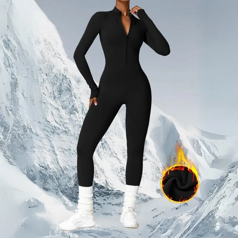 Zip Up Jumpsuit For Outdoor Adventures